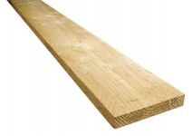 Planche sapin traité cl2 27x120mm 3m